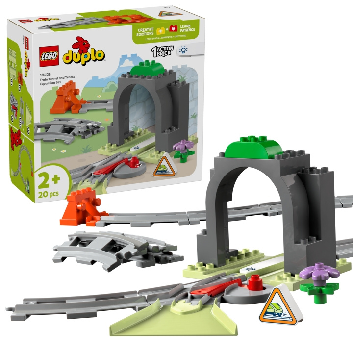 LEGO DUPLO Town - Train Tunnel and Tracks Expansion Set (10425) in the group TOYS, KIDS & BABY PRODUCTS / Toys / Building toys / Lego at TP E-commerce Nordic AB (D12258)