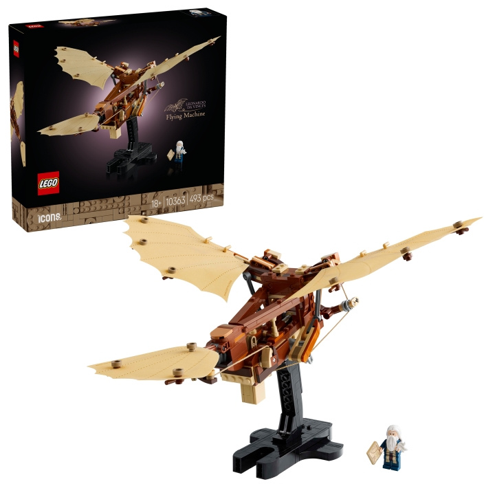 LEGO Icons - Leonardo da Vinci\'s Flying Machine (10363) in the group TOYS, KIDS & BABY PRODUCTS / Toys / Building toys / Lego at TP E-commerce Nordic AB (D12264)