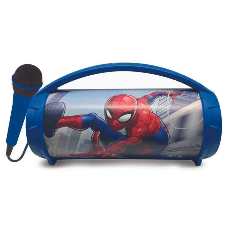 Lexibook Spider-Man Bluetooth® Light Speaker with Microphone (BTP585SPZ) in the group HOME ELECTRONICS / Audio & Picture / Speakers & accessories / Bluetooth Speakers at TP E-commerce Nordic AB (D12279)