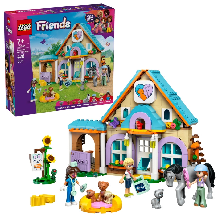 LEGO LEGO Friends - Horse and Pet Vet Clinic (42651) in the group TOYS, KIDS & BABY PRODUCTS / Toys / Building toys / Lego at TP E-commerce Nordic AB (D12284)