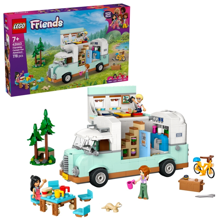 LEGO LEGO Friends - Friendship Camper Van Adventure (42663) in the group TOYS, KIDS & BABY PRODUCTS / Toys / Building toys / Lego at TP E-commerce Nordic AB (D12287)