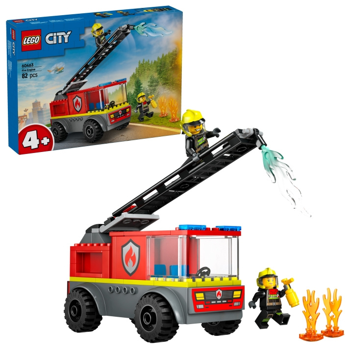 LEGO LEGO City - Fire Engine with Ladder (60463) in the group TOYS, KIDS & BABY PRODUCTS / Toys / Building toys / Lego at TP E-commerce Nordic AB (D12301)