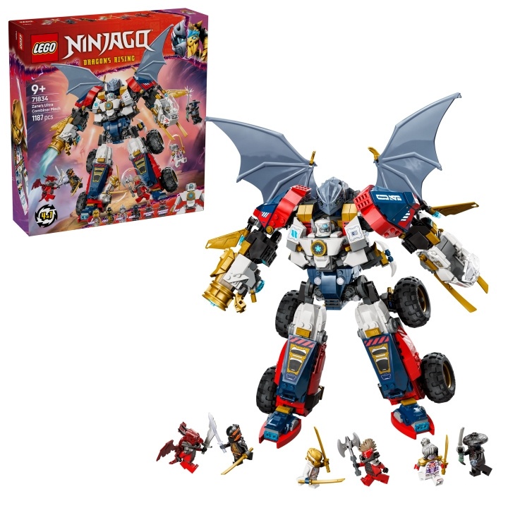 LEGO Ninjago - Zane\'s Ultra Combiner Mech (71834) in the group TOYS, KIDS & BABY PRODUCTS / Toys / Figures, Miniatures & accessories at TP E-commerce Nordic AB (D12317)