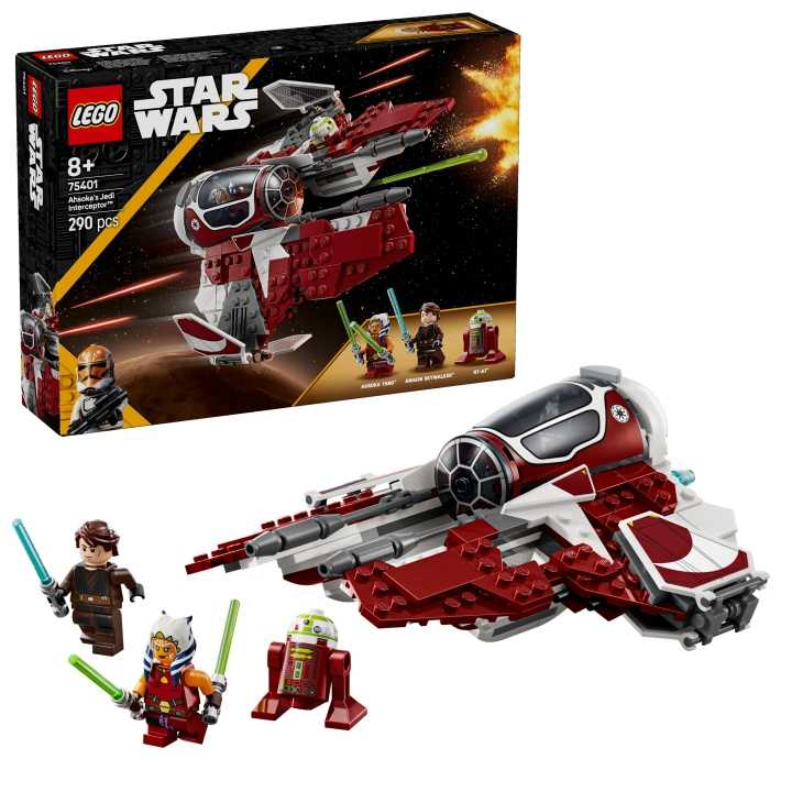 LEGO Star Wars TM - Ahsoka\'s Jedi Interceptor (75401) in the group TOYS, KIDS & BABY PRODUCTS / Toys / Building toys / Lego at TP E-commerce Nordic AB (D12318)