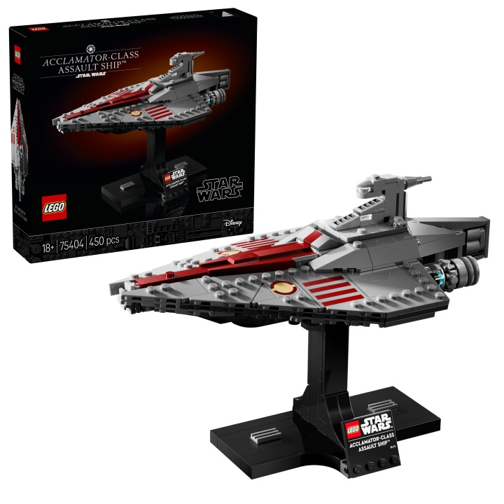 LEGO Star Wars TM - Acclamator-Class Assault Ship (75404) in the group TOYS, KIDS & BABY PRODUCTS / Toys / Building toys / Lego at TP E-commerce Nordic AB (D12320)