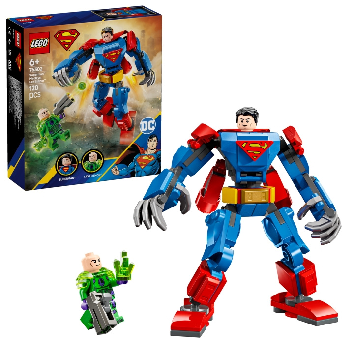 LEGO Super Heroes - Superman™ Mech vs. Lex Luthor™ (76302) in the group TOYS, KIDS & BABY PRODUCTS / Toys / Building toys / Lego at TP E-commerce Nordic AB (D12322)