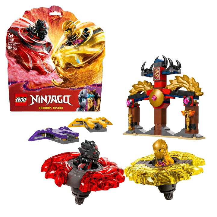 LEGO Ninjago - Dragon Spinjitzu Battle Pack (71826) in the group TOYS, KIDS & BABY PRODUCTS / Toys / Figures, Miniatures & accessories at TP E-commerce Nordic AB (D12325)