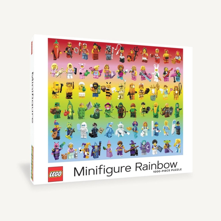 LEGO MiniFigure Rainbow Puzzle 1000+ (ACB1438) in the group TOYS, KIDS & BABY PRODUCTS / Toys / Kids puzzle at TP E-commerce Nordic AB (D12332)