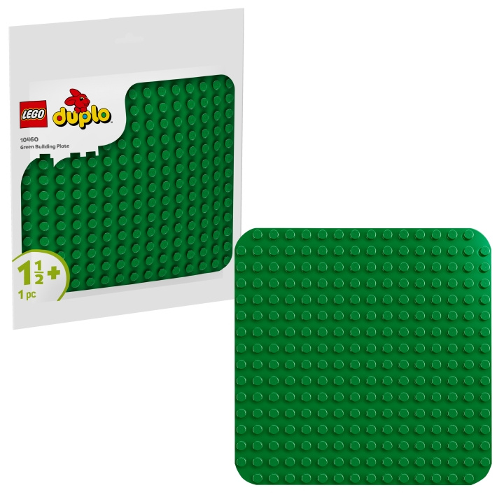 LEGO DUPLO Classic - Green Building Plate (10460) in the group TOYS, KIDS & BABY PRODUCTS / Toys / Building toys / Lego at TP E-commerce Nordic AB (D12355)