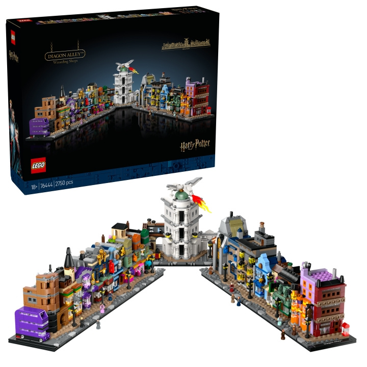 LEGO Harry Potter TM - Diagon Alley Wizarding Shops (76444) in the group TOYS, KIDS & BABY PRODUCTS / Toys / Building toys / Lego at TP E-commerce Nordic AB (D12356)