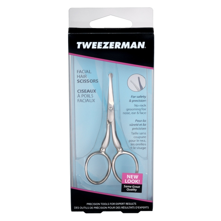 Tweezerman Facial Hair Scissors in the group BEAUTY & HEALTH / Hair & Styling / Hair brushes at TP E-commerce Nordic AB (D12373)