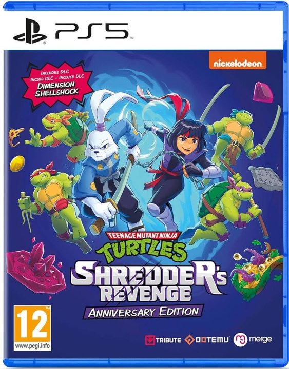 Teenage Mutant Ninja Turtles: Shredder\'s Revenge (Anniversary Edition) (PS5) in the group HOME ELECTRONICS / Game consoles & Accessories / Sony PlayStation 5 / Games at TP E-commerce Nordic AB (D12391)