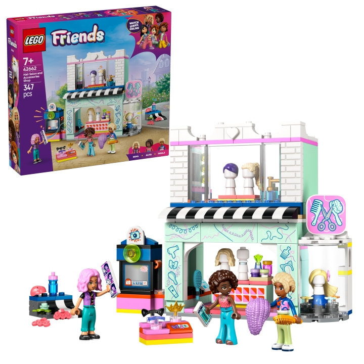 LEGO LEGO Friends - Hair Salon and Accessories Shop (42662) in the group TOYS, KIDS & BABY PRODUCTS / Toys / Building toys / Lego at TP E-commerce Nordic AB (D12413)