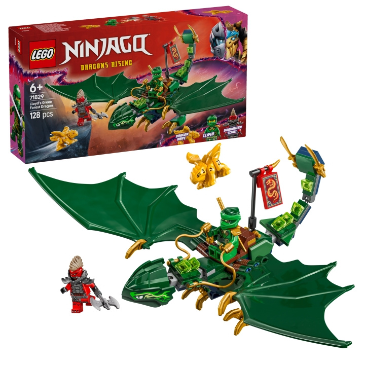 LEGO Ninjago - Lloyd\'s Green Forest Dragon (71829) in the group TOYS, KIDS & BABY PRODUCTS / Toys / Building toys / Lego at TP E-commerce Nordic AB (D12415)