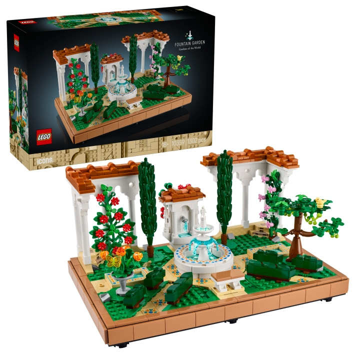 LEGO Icons - Fountain Garden (10359) in the group TOYS, KIDS & BABY PRODUCTS / Toys / Building toys / Lego at TP E-commerce Nordic AB (D12419)