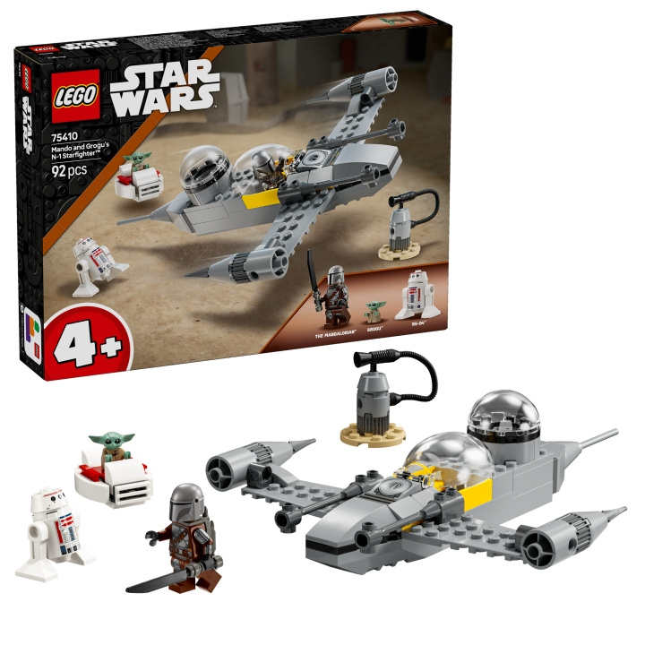 LEGO Star Wars TM - Mando and Grogu\'s N-1 Starfighter (75410) in the group TOYS, KIDS & BABY PRODUCTS / Toys / Building toys / Lego at TP E-commerce Nordic AB (D12435)