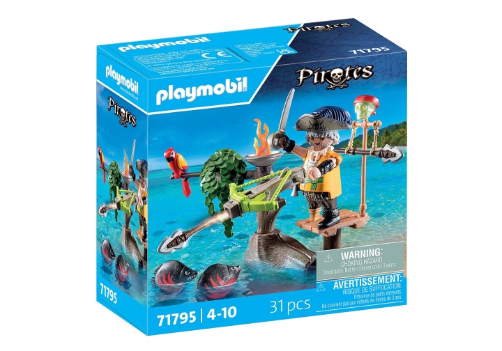 Playmobil Pirate with Ballista (71795) in the group TOYS, KIDS & BABY PRODUCTS / Toys / Play set at TP E-commerce Nordic AB (D12439)