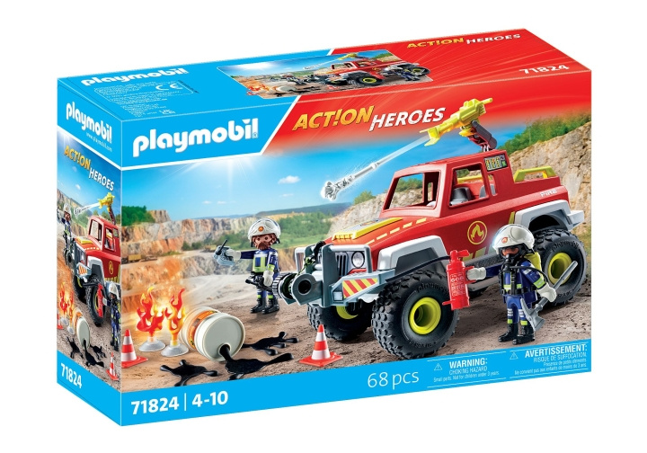 Playmobil Firefighting Truck (71824) in the group TOYS, KIDS & BABY PRODUCTS / Toys / Play set at TP E-commerce Nordic AB (D12440)