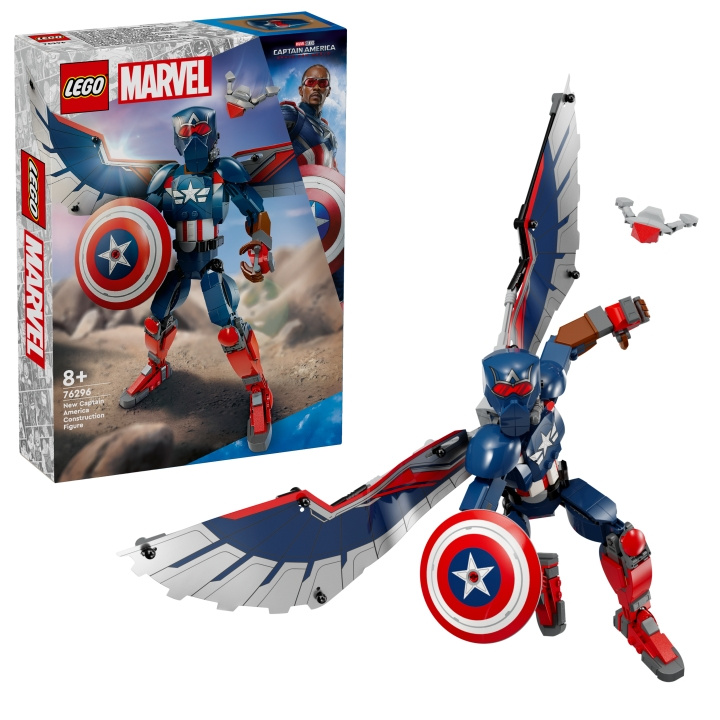 LEGO Super Heroes - Captain America Construction Figure (76296) in the group TOYS, KIDS & BABY PRODUCTS / Toys / Building toys / Lego at TP E-commerce Nordic AB (D12508)