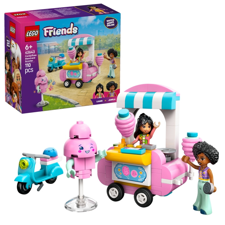 LEGO LEGO Friends - Candyfloss Stand and Scooter (42643) in the group TOYS, KIDS & BABY PRODUCTS / Toys / Building toys / Lego at TP E-commerce Nordic AB (D12510)