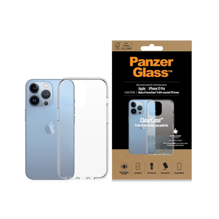 PanzerGlass ClearCase iPhone 13 Pro - Transparent in the group SMARTPHONE & TABLETS / Phone cases / Apple / iPhone 13 Pro at TP E-commerce Nordic AB (D12554)