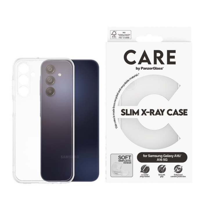 CARE by PanzerGlass - Case - Transparrent - Samsung Galaxy A15/A15 5G in the group SMARTPHONE & TABLETS / Phone cases / Samsung at TP E-commerce Nordic AB (D12579)