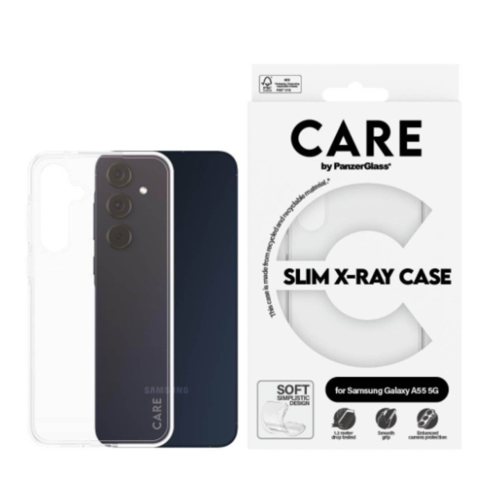 CARE by PanzerGlass - Case - Samsung A55 5G in the group SMARTPHONE & TABLETS / Phone cases / Samsung at TP E-commerce Nordic AB (D12585)