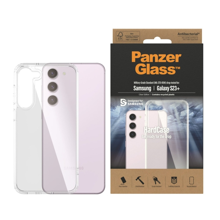 PanzerGlass HardCase - Samsung Galaxy S23 Plus - Transparent in the group SMARTPHONE & TABLETS / Phone cases / Samsung at TP E-commerce Nordic AB (D12587)