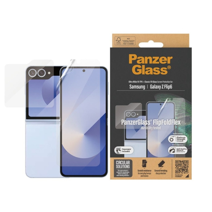 PanzerGlass Screen Protector - Samsung Galaxy Z Flip6 - Glass & Film in the group SMARTPHONE & TABLETS / Phone cases / Samsung at TP E-commerce Nordic AB (D12598)