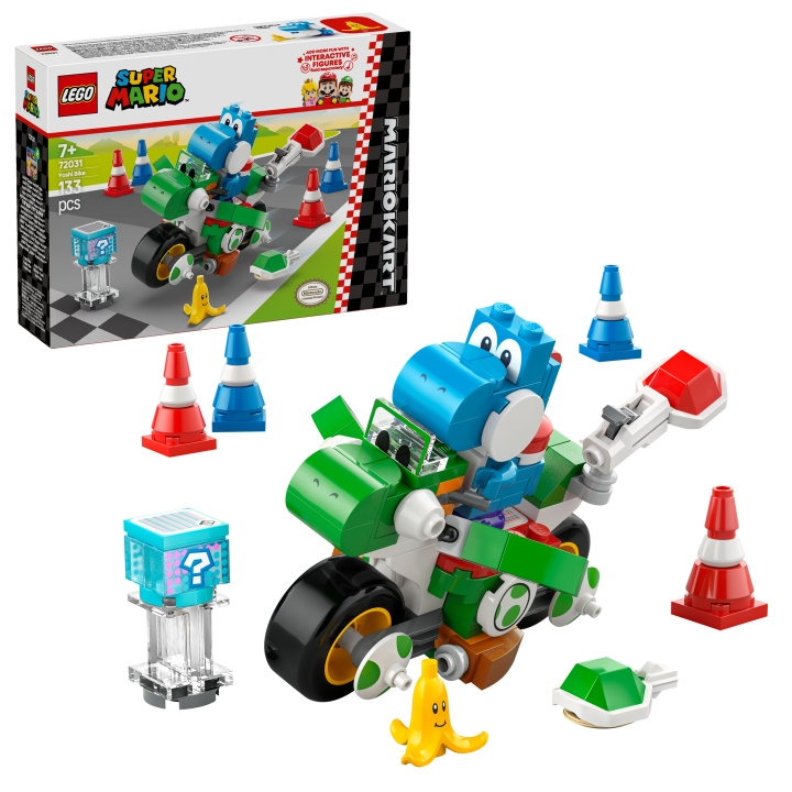 LEGO Super Mario - Mario Kart™ – Yoshi Bike (72031) in the group TOYS, KIDS & BABY PRODUCTS / Toys / Building toys / Lego at TP E-commerce Nordic AB (D12682)