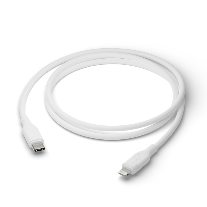 dbramante1928 Re-charge - Cable - USB-C to MFI Lightning, 1.2m - White in the group COMPUTERS & PERIPHERALS / Computer cables / USB / USB-C at TP E-commerce Nordic AB (D12688)