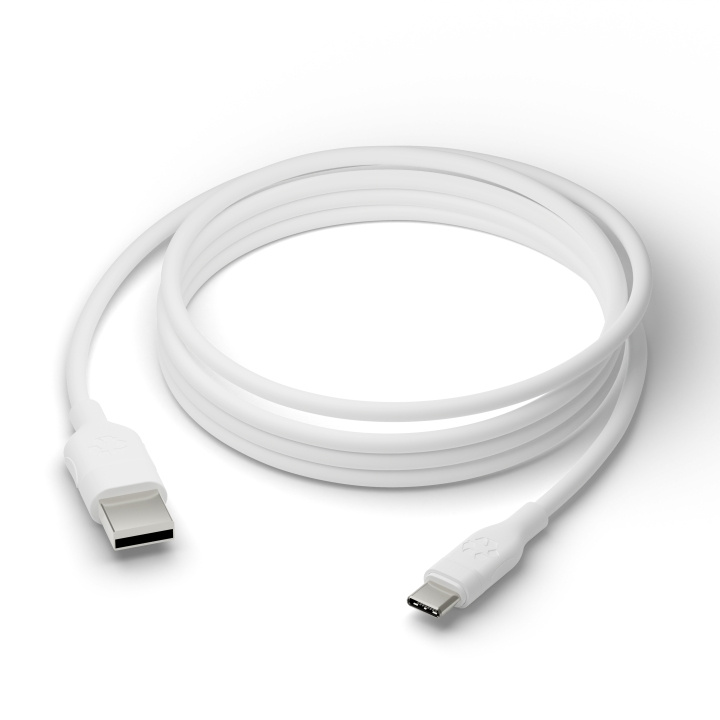 dbramante1928 Re-charge - Cable - USB-A to USB-C, 2.5m - White in the group COMPUTERS & PERIPHERALS / Computer cables / USB / USB-C at TP E-commerce Nordic AB (D12690)