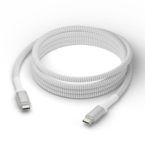 dbramante1928 Re-charge - BRD Cable - USB-C to USB-C, 2.5m - White in the group COMPUTERS & PERIPHERALS / Computer cables / USB / USB-C at TP E-commerce Nordic AB (D12693)