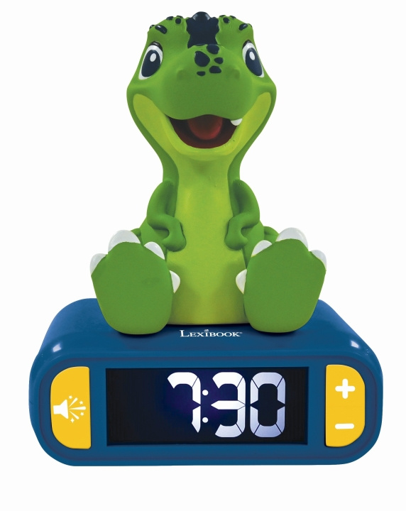 Lexibook Dino - Digital 3D Alarm Clock (RL800DINO) in the group HOME, HOUSEHOLD & GARDEN / Watches & Counters / Alarmclocks at TP E-commerce Nordic AB (D12709)