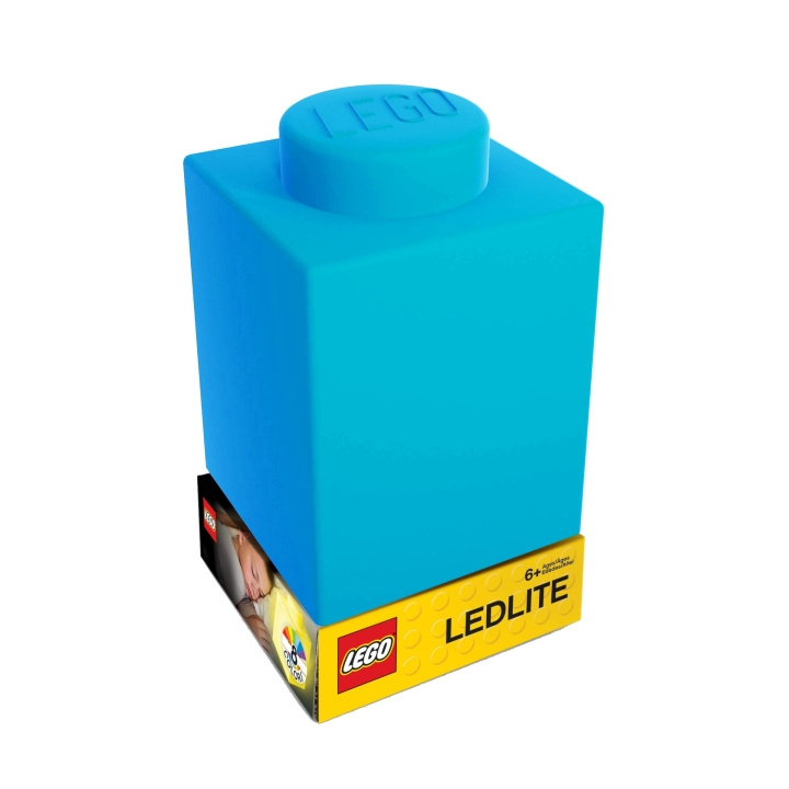 LEGO LED LEGO - Silicone Brick - Night Light w/LED - Blue in the group TOYS, KIDS & BABY PRODUCTS / Children\'s room / Baby lamps / Nightlights at TP E-commerce Nordic AB (D12727)