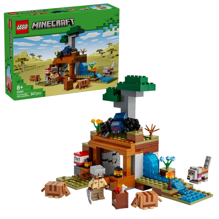 LEGO Minecraft - The Armadillo Mine Expedition (21269) in the group TOYS, KIDS & BABY PRODUCTS / Toys / Building toys / Lego at TP E-commerce Nordic AB (D12735)