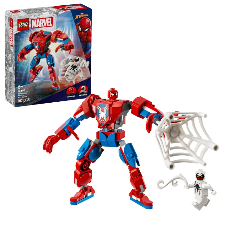 LEGO Super Heroes - Spider-Man Mech vs. Anti-Venom (76308) in the group TOYS, KIDS & BABY PRODUCTS / Toys / Building toys / Lego at TP E-commerce Nordic AB (D12737)