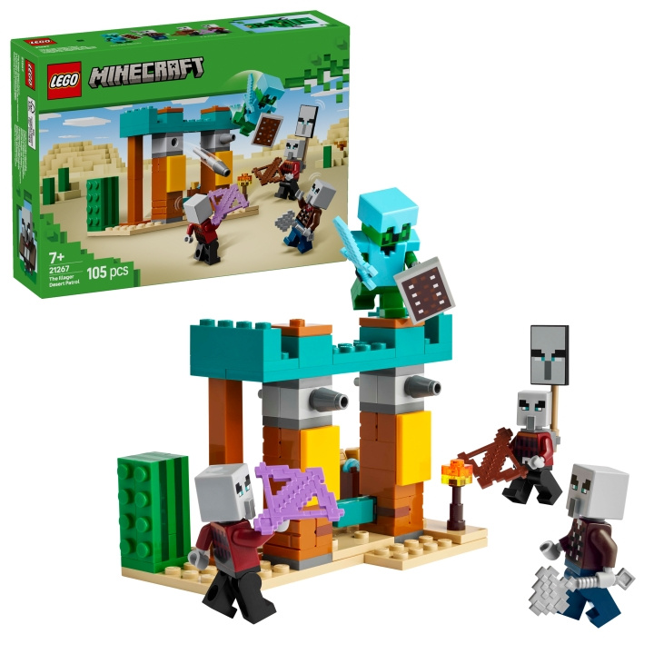 LEGO Minecraft - The Illager Desert Patrol (21267) in the group TOYS, KIDS & BABY PRODUCTS / Toys / Building toys / Lego at TP E-commerce Nordic AB (D12741)