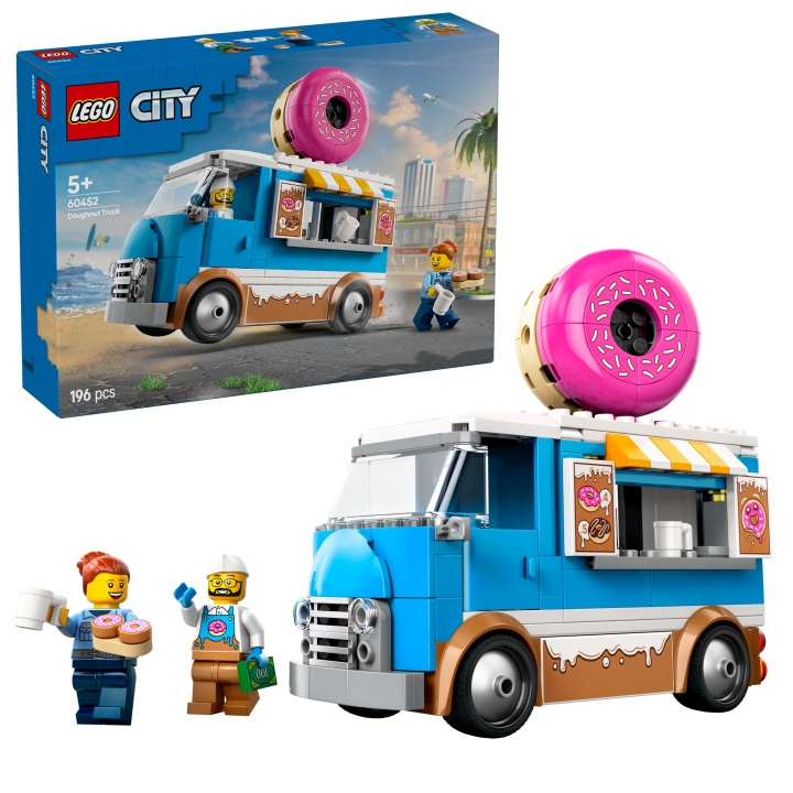 LEGO LEGO City - Doughnut Truck (60452) in the group TOYS, KIDS & BABY PRODUCTS / Toys / Building toys / Lego at TP E-commerce Nordic AB (D12743)