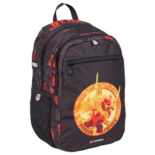 LEGO School LEGO Ninjago - Extended School Bag - Dragon Energy (20222-2502) in the group TOYS, KIDS & BABY PRODUCTS / Travel / Bags for kids / Backpacks at TP E-commerce Nordic AB (D12772)