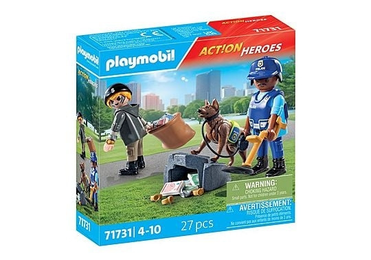 Playmobil Police Search with dog (71731) in the group TOYS, KIDS & BABY PRODUCTS / Toys / Play set at TP E-commerce Nordic AB (D12790)