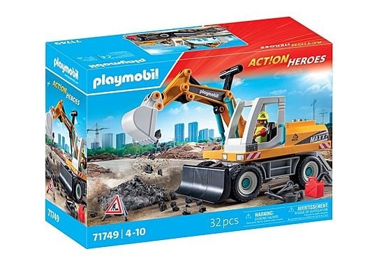 Playmobil Large Excavator (71749) in the group TOYS, KIDS & BABY PRODUCTS / Toys / Play set at TP E-commerce Nordic AB (D12794)