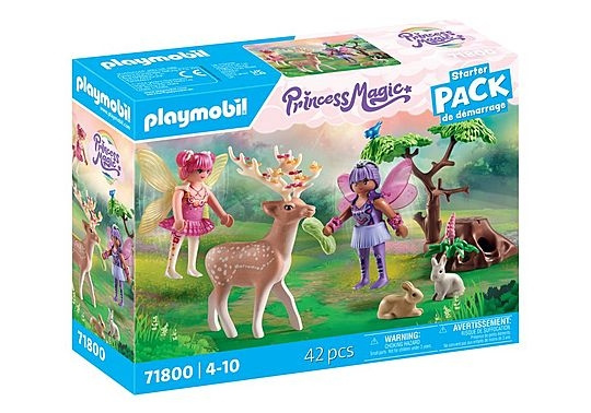 Playmobil Fairies with Forest Animals (71800) in the group TOYS, KIDS & BABY PRODUCTS / Toys / Play set at TP E-commerce Nordic AB (D12797)