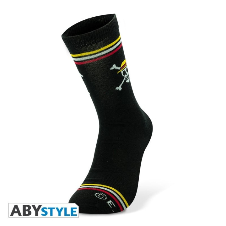 Abysse ONE PIECE - Socks - Black - Skull in the group Sport, leisure & Hobby / Fun stuff / Collector\'s items at TP E-commerce Nordic AB (D12801)