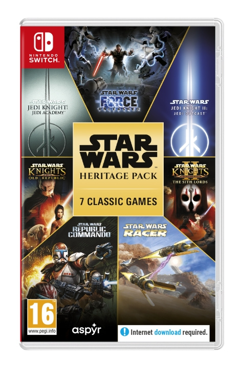 Star Wars Heritage Pack (Switch) in the group HOME ELECTRONICS / Game consoles & Accessories / Nintendo Switch / Games at TP E-commerce Nordic AB (D12802)