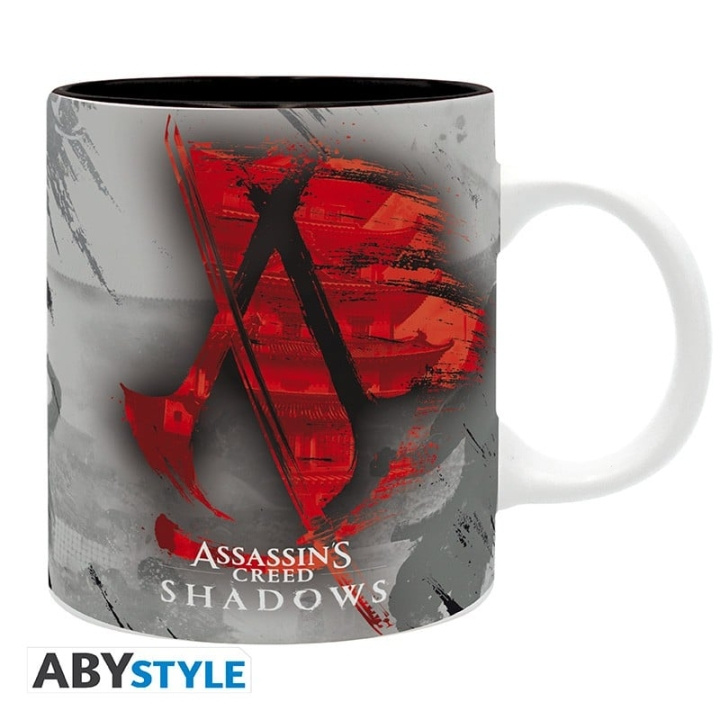 Abysse ASSASSIN\'S CREED - Mug - 320 ml - Crest Shadows - subli x2 in the group Sport, leisure & Hobby / Fun stuff / Cups at TP E-commerce Nordic AB (D12808)