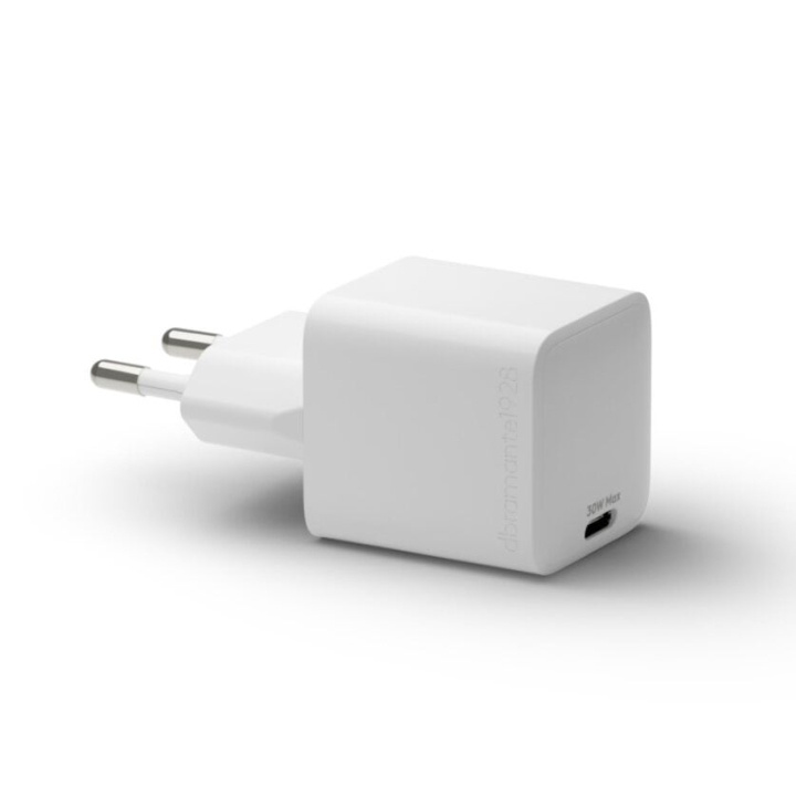 dbramante1928 Re-charge - EU Wall Charger - USB-C 30W - White in the group COMPUTERS & PERIPHERALS / Computer cables / USB / USB-C at TP E-commerce Nordic AB (D12814)