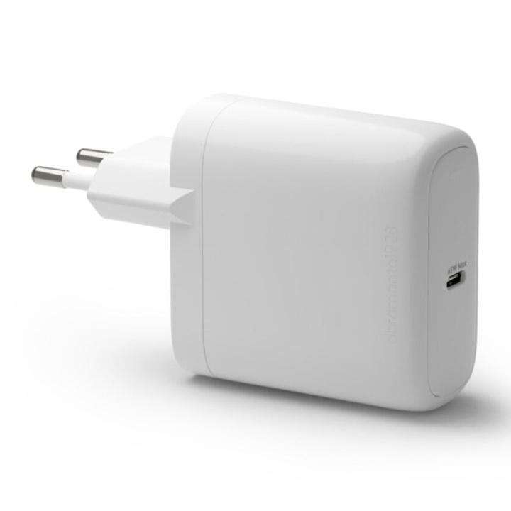 dbramante1928 Re-charge - Wall Charger GaN - USB-C 65W EU - White in the group SMARTPHONE & TABLETS / Chargers & Cables / Wall charger / Wall charger USB-C at TP E-commerce Nordic AB (D12826)