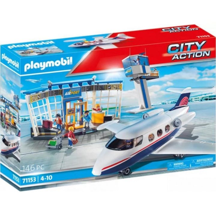 Playmobil Airport with Airplane and Control Tower (71153) in the group TOYS, KIDS & BABY PRODUCTS / Toys / Play set at TP E-commerce Nordic AB (D12830)