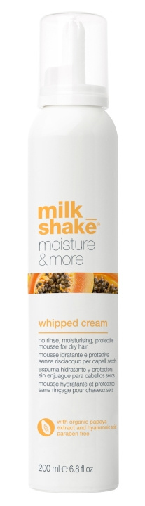 Milk_Shake Moisture & More Whipped Cream 200 ml in the group BEAUTY & HEALTH / Hair & Styling / Hair care / Conditioner spray/Leave-in at TP E-commerce Nordic AB (D12871)